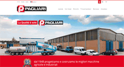 Desktop Screenshot of pagliari.eu